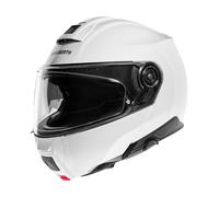 C5 Glossy White Motorrad Klapphelm, 63 (XXL) 63 (XXL) weiß glanz