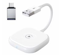 C61C Wireless Carplay Adapter Dongle mit USB-C Adapter für Auto System Radios