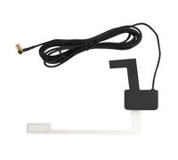 CA-AN-DAB.001 Digital Audio Broadcast Kfz-Antenne, DAB Hochleistungsantenne 18dBi, Aktive 5-12V Auto Digitalradio Antenne, DAB+ Scheibenantenne für Autoradio, GPS Antenne Auto