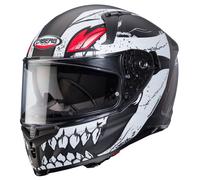 Caberg Avalon X Punk Integralhelm matt-grau / schwarz-rot L