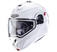 Caberg Duke Evo Klapphelm Unifarben Weiß Metallic M