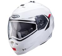 Caberg Duke X Solid Klapphelm, weiß metallic Größe: L