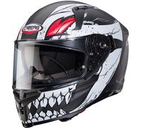 Caberg Avalon X Punk Helm, grau-schwarz-rot matt Größe: XS