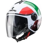 CABERG RIVIERA V4X ALPHA Jethelm italia weiss-rot-grün M