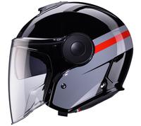 CABERG SOHO ZEPHYR schwarz-grau-rot XL