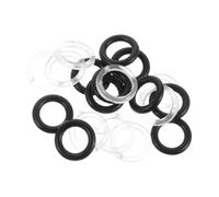 Cabilock 20 Stück Wagenheber Dichtungssatz aus Robustem Kunststoff Hydraulische Wagenheber Ersatzteile Offene Ölstopfen Dichtungen für Reparatur und Wartung
