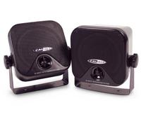Caliber Lautsprecher Auto - Auto Boxen - auch für Boote - Aufbau Koaxial Lautsprecher - Max. 80W - 40W RMS - Schwarz - 2-er Set