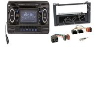Caliber RMD120DAB-BT/B Radio DAB+ Bluetooth Mit Einbauset für Saab 9-3