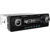 Caliber RMD120DAB-BT/B - Autoradio mit DAB+ und Bluetooth- RetroLook - schwarz MP3 USB SD A2DP Radio