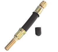 CALLARON Reifenventilverlängerung 120mm Ventilschaft Verlängerungsadapter aus Eisen und Gummi für Auto Motorrad Wohnmobil mit Einfachem Gebrauch