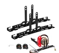 Camber-Messwerkzeuge - Hängendes Ausrüstungssystem Radausrichtungen, Werkzeugausrichtung mit zwei Maßband | Professionelle Qualität Kit Kfz-Lastwagen Motorradanhänger G