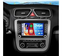 CAMECHO 2+64GB Android 13 Autoradio für VW Golf 5 6 Polo T5 Tiguan Seat Passat mit Wireless Carplay & Android Auto, 7’’ Bildschirm Radio mit Navi WiFi HiFi Bluetooth FM/RDS SWC Rückfahrkamera + MIC