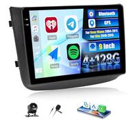 CAMECHO 4+128G Android 15 Autoradio für Mercedes-Benz Viano 2004-2011 Vito 2010-2015 mit Wireless Carplay Android Auto, 10 Zoll GPS Navi Radio Touchscreen HD mit Bluetooth WiFi RDS FM +Rückfahrkamera