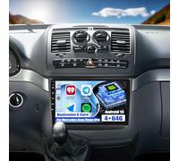 CAMECHO 8-Kern 4+64G Qualcomm Navi Autoradi für Mercedes-Benz Viano 2004-2011 Vito 2010-2015, 10 Zoll [Android 15] Wireless Carplay Bluetooth DSP Radio mit Android Auto WiFi GPS FM/RDS +Canbus