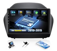 CAMECHO Android 15 Qualcomm Octa Core 4G+64G Autoradio für Hyundai IX35 2010-2015 mit Carplay Android Auto Navi Dual WiFi 9-Zoll IPS Bildschirm mit Navi Bluetooh5.1 FM/RDS+AHD Rückfahrkamera