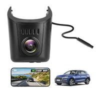 CAMECHO Dashcam 4K Kompatibel mit Audi A4 A3 A5 Q5 TT 2019-2026, Autokamera 2160P 30fps Wi-Fi Video mit G-Sensor, Loop-Aufnahm, Dasch-Cam Auto, OEM Audi Zubehör