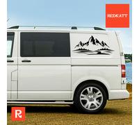 Camper Aufkleber Berg 60cm für Wohnmobil Van VW Transporter Ford Transit T5 T6