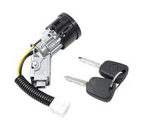 CANJPTON Zündschloss Schlosssatz Zündlaufschloss mit 2 Schlüssel Kompatibel mit Citroen C1 Peugeot 107 Toyota Aygo N0501412 N0502200