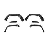 CAOXINZI Auto Kotflügelverbreiterung für Jeep Wrangler TJ LJ 1997-2006, Schwarz, ABS-Material, Untere Radlaufleiste, Fender Flare, Geländewagen Kotflügelverbreiterung