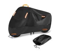 CAOXINZI Motorrad Abdeckplane Wasserdicht für VOGE Valico DS900X Dsx900 900dsx 900 DSX DS 900 X 2024, Motorradabdeckung Outdoor Winterfest Motorradplane Staubdicht UV-Schutz Motorradgarage,A ORANGE