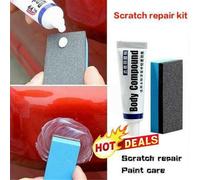 Car Body Compound Set Auto Paint Care Scratch Remover Grinding Wax Reparatur-.