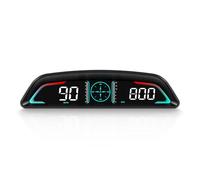 Car HUD Head Up Display, MPH and KM/H, AMROOLOO, Heads Up Display Car, Display Car Speed, RPM, Time and Other Functions, Digital Speedometer Auto MPH