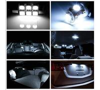 Car Passion LED-Licht-Set für Innenraum-Umrüstung Kompatibel mit Opel Astra J Auto-Beleuchtung Deckenleuchte Aufbewahrungsfach Armaturenbrett Kofferraum Kennzeichen 6000K Eisweiß (Opel Astra J)