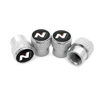 Car Wheel Tire Valve Caps Stem For Hyundai N Line i20 i30 Sonata Tucson Azera Elantra Veloster Kona