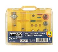 CARALL Ersatzlampen-Koffer,Lampen Sicherungen Set,Auto Lampen Birnen Bremslicht,Lampenersatzkasten,17-teilig,Lampensets H7 12V 55W