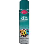 Caramba Power Graffiti Entferner, Beseitigt Sprühfarbe, Filzstift und Lack, Abbeizer für Beton, Glas, Metall und Kunststoff, Materialschonend, 400 ml
