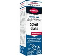 Caramba Magic Wonder Sofort Glanz, Reinigungs- und Pflegeset für Motorräder inkl. Mikrofasertuch, für Lacke, Chrom und Kunststoff, 250 ml