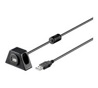 Caratec USB-Verlängerung 2 m mit Einbaubuchse