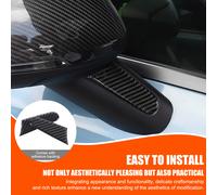 Carbon Fiber Rückspiegel Basis Aufkleber Styling Kit Für Porsche Macan 2014-2021