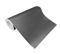 Carbon Folie 50x100 cm | Carbonfolie matt mit Luftkanal-Kleber und UV-Schutz | Selbstklebend Autofolie für Innen und Außen | Auto Folierung für Tuning | Carwrappingfolie | Carbon 3D Graphit