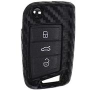 Carbon Soft Case Schutz Hülle Auto Klapp Schlüssel für SEAT Ibiza 6F Leon 5F Toledo KG Arona KJ Ateca