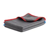 CARBOTEC® 2X Premium Carbon Mikrofaser Glastücher - Professionelle Reinigung fusselfrei & streifenfrei für Glas/Spiegel/Fenster/Autoscheibe - Mikrofasertücher/Waffeltuch mit Carbonfaser (Tuch 400gsm2)