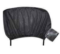 CarComfort Sonnenschutz-Auto, 2 Stück Sonnenblenden-Seitenscheibe, Universal Sonnenschutz-Kinder, UV-Schutz-Auto, Seitenfenster-Sonnenschutz schwarz
