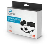 Cardo Packtalk Edge HD JBL Zweithelm Erweiterungsset, schwarz