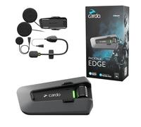 Cardo PACKTALK Edge Motorrad Bluetooth Kommunikationssystem Headset Gegensprechanlage - Einzelpackung