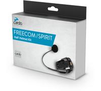 Cardo Freecom/Spirit Jethelm/Halbschalenhelm Erweiterungsset, schwarz für Männer