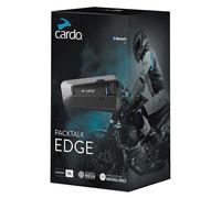 Cardo PACKTALK Edge Motorrad Bluetooth Kommunikationssystem Headset Gegensprechanlage - Einzelpackung