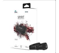 Sprechanlage Cardo Spirit Duo Bluetooth Interkom Doppelset DOPPELSET schwarz