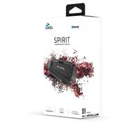 Sprechanlage Cardo Spirit Single Bluetooth Interkom Einzelset EINZELGERÄT schwarz