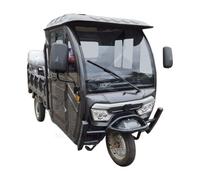 CARGO TRIKE 3000W 72V 58AH Vollkabine VOLTA VT5 50km Lastendreirad 25km/H Grau