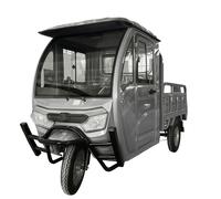 Cargo Volt Elektro Lastenrad Lasten-Dreirad Voll-Kabine Pritsche 45km/h 72V