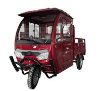 Cargo Volt Elektro Lastenrad Lasten-Dreirad Voll-Kabine Pritsche 45km/h 72V