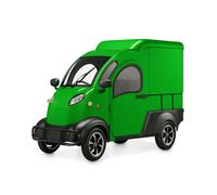 Cargo Volt Truck Elektro Lastenrad mit Kabine mit Kastenaufbau 45km/h