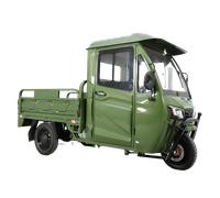 Cargo Volt XXL 3900W 40kmh 72V 80Ah L2E Elektro Lastendreirad Kabinenroller Blau