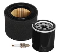 Carkio Luftfilter Vorreiniger Combo Ölfilter Zündkerze Tune Up Kit für Kawasaki FJ180V 11029-0019 11029-0032 Rasenmäher
