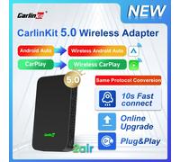 CarlinKit 5.0 2air & CarlinKit 4.0 CP2A Wireless Android Auto &CarPlay Wireless Adapter 2,4G & 5,8Ghz WiFi Auto Connect OTA Update CarlinKit Genuine CarlinKit 4.0 CP2A